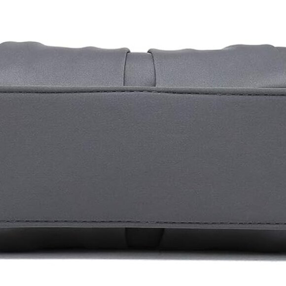 CHARMING TAILOR Clutch Evening Bag Elegant Pleated Satin Formal Handbag - Picture 2 of 7